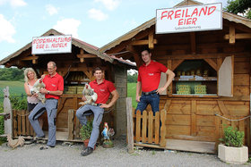 Verkaufshäuschen in der Deponiestraße in Ringgenbach